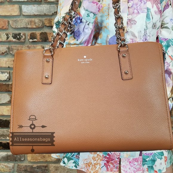 Kate Spade Cobble Hill Andee Shoulder Tote Ginger - Picture 6 of 11